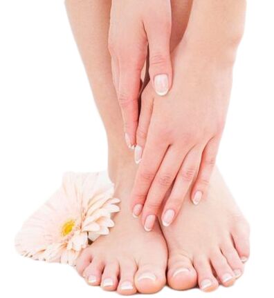 Schöne Beine ohne Pilz